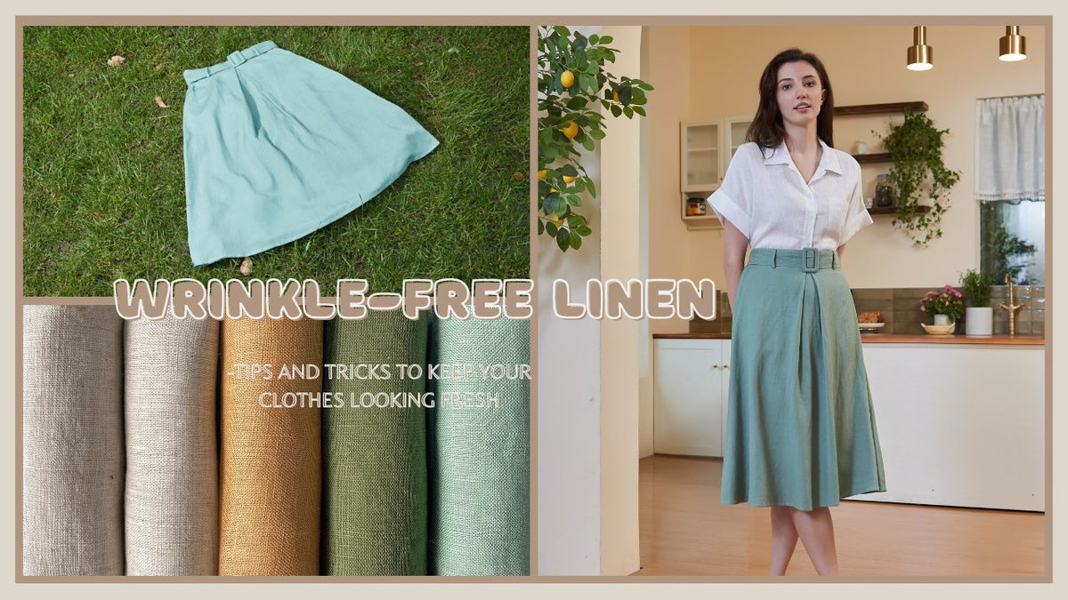 Wrinkle-Free Linen: Tips and Tricks to Keep Your Clothes Looking Fresh Whisper Mint Wrinkle-Free Linen: Tips and Tricks to Keep Your Clothes Looking Fresh Whisper Mint