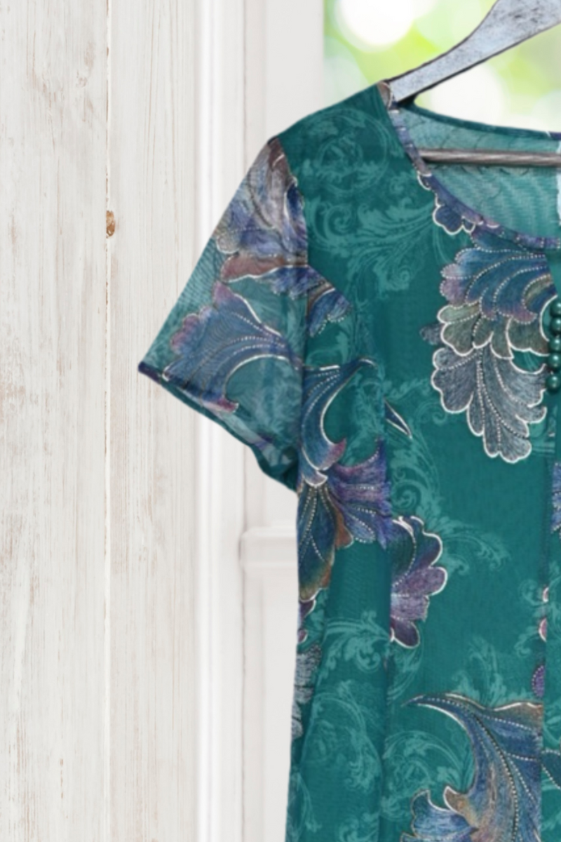 Dorothy Emerald Green Lace Dress – Whisper Mint