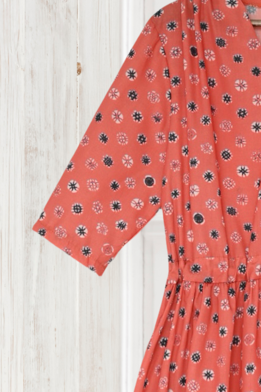 Celeste Light Weight Cotton Print Dress