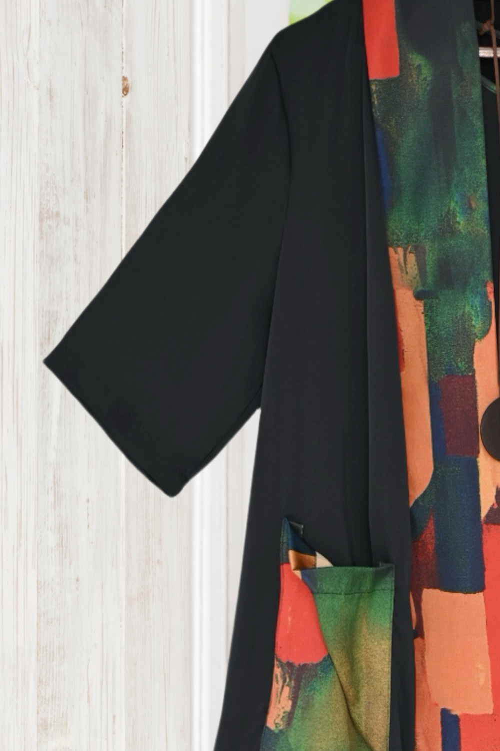 Stella Black Dress with Cardigan