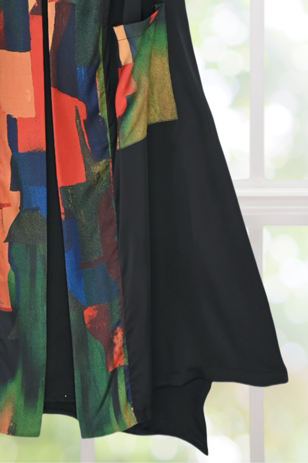 Stella Black Dress with Cardigan