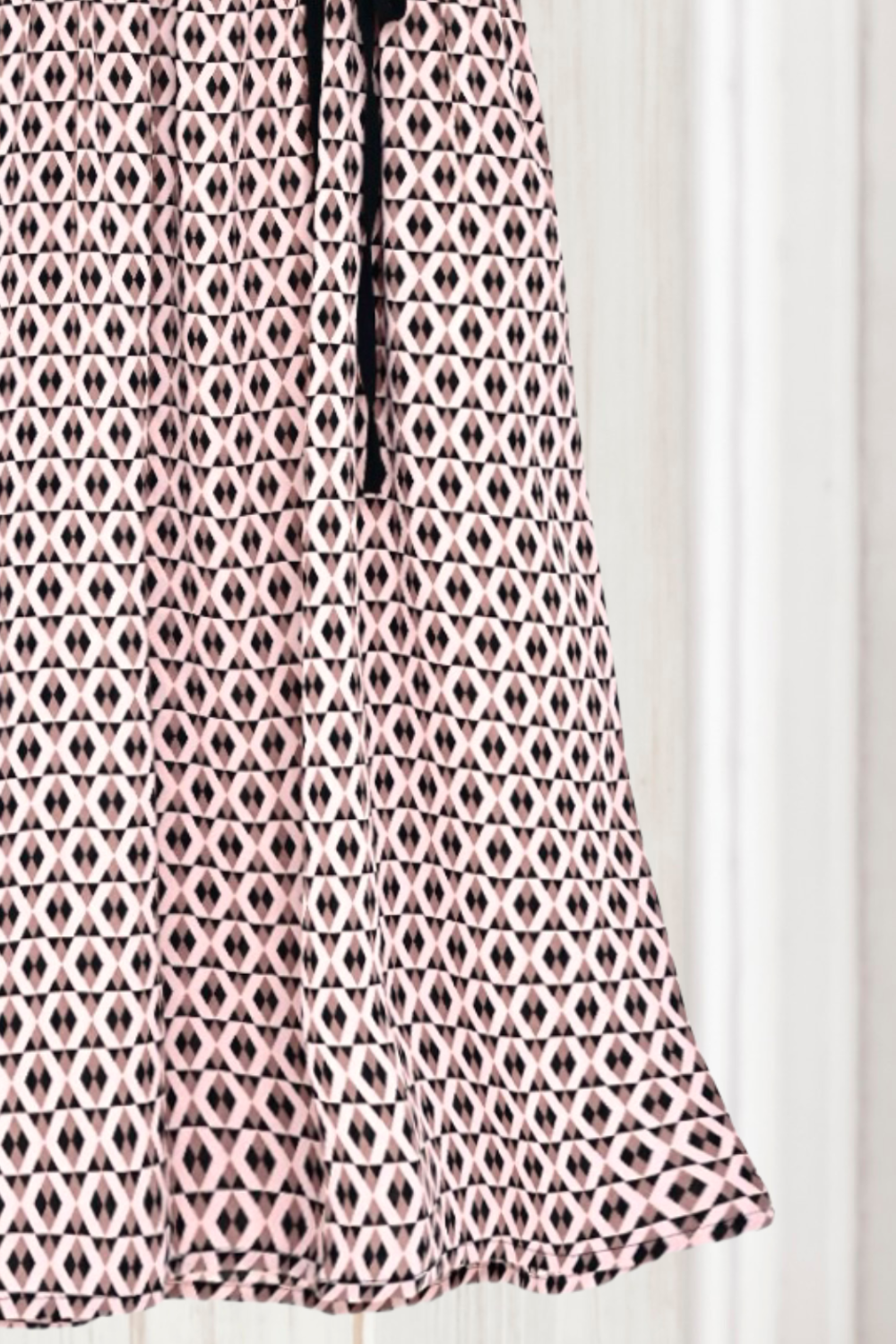 Beatrice Pink Geo Print Dress