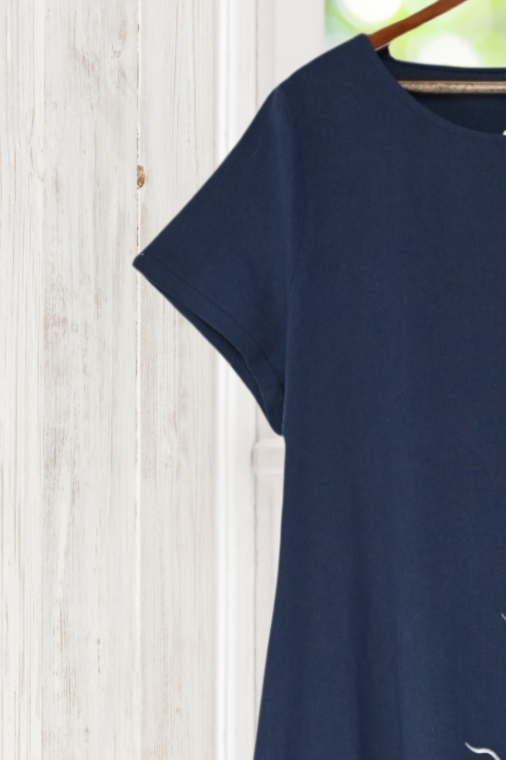 Ruth Cotton Dress with Embroidery