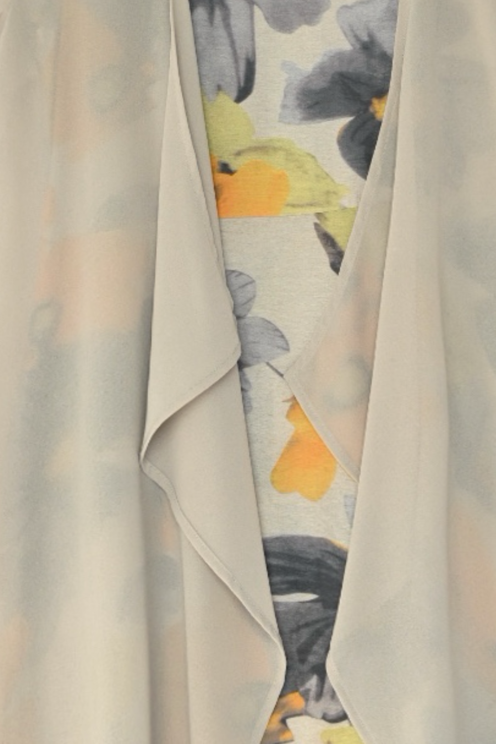 Rosalind Floral Dress with Cardigan Set