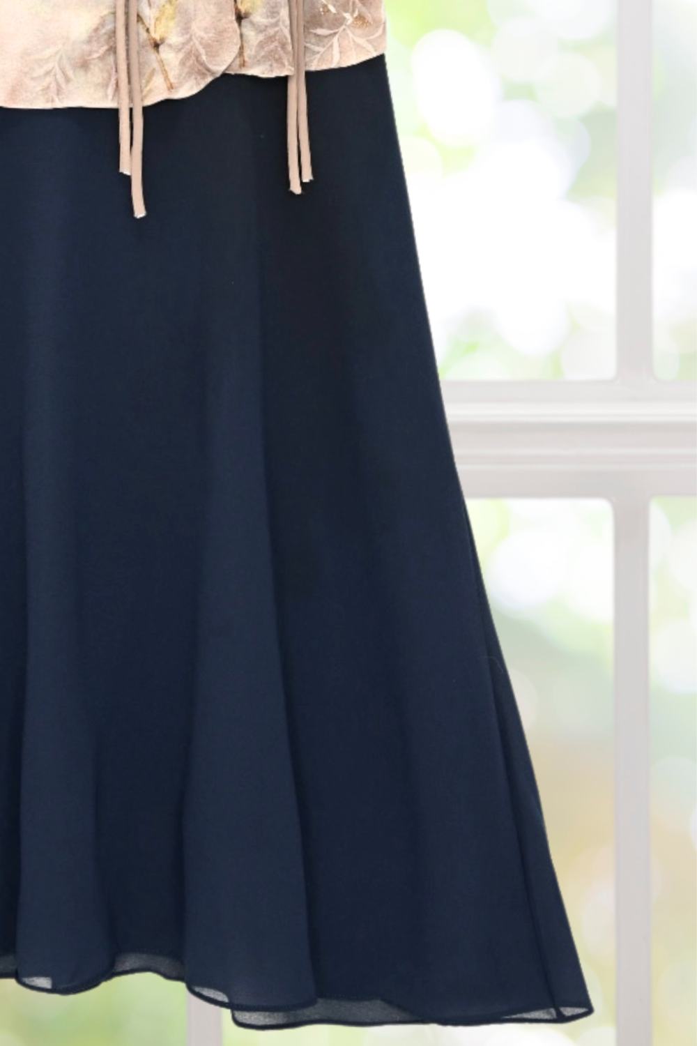 Evelyn Frog Button Dress