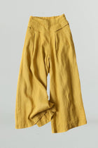 Linen Wide-Leg Pants (Petite)