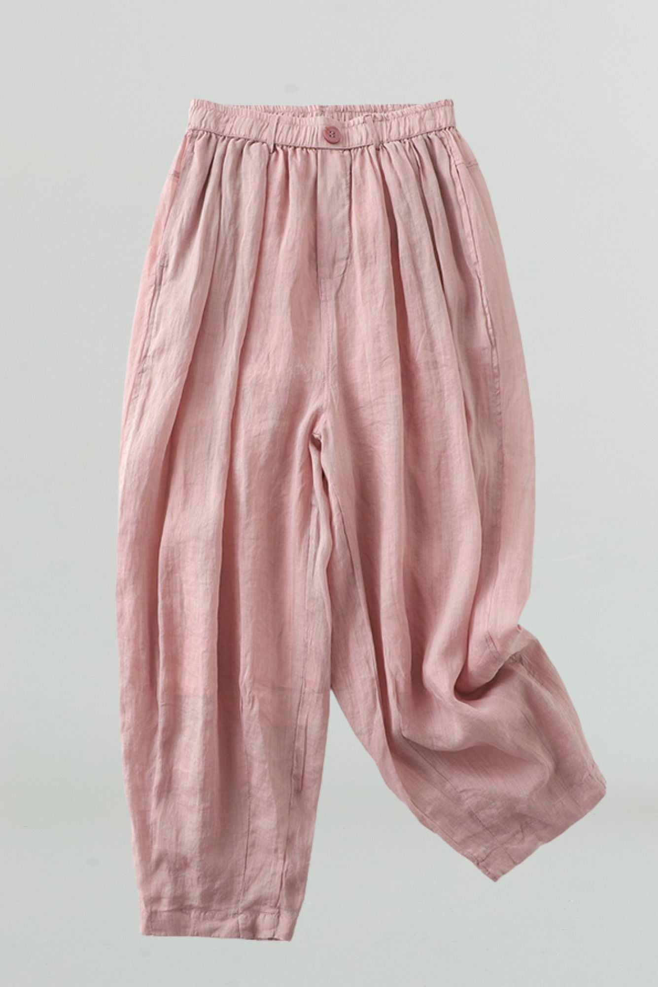 Riviera Whisper Pant in Blush Multi Landscape Print