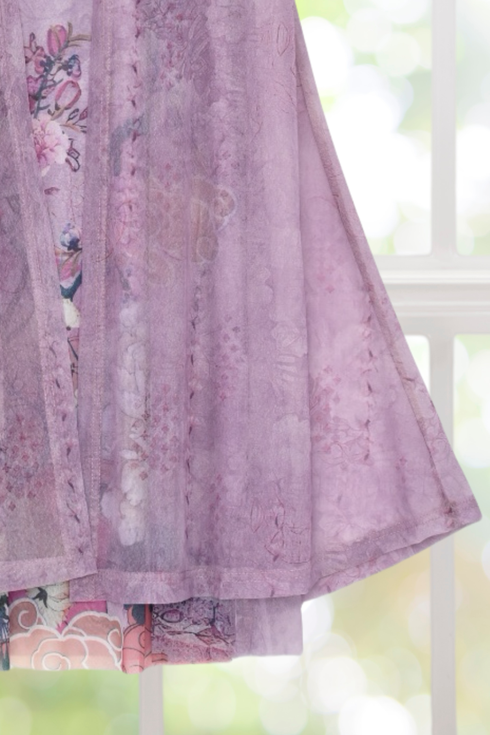 Jane Lavender Two Pieces Dress