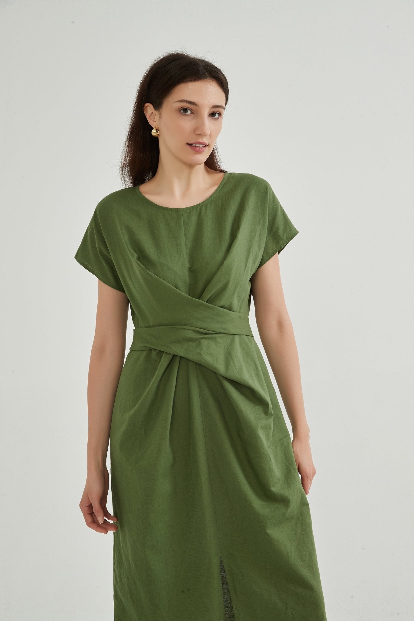 Jules Wrap Waist Dress
